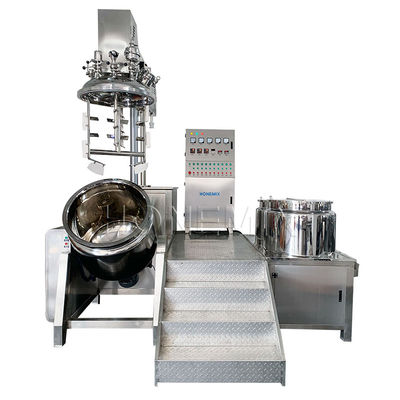 Isıtma Elektrik Emulsif Kozmetik Vakum Homogenizer Karıştırıcı