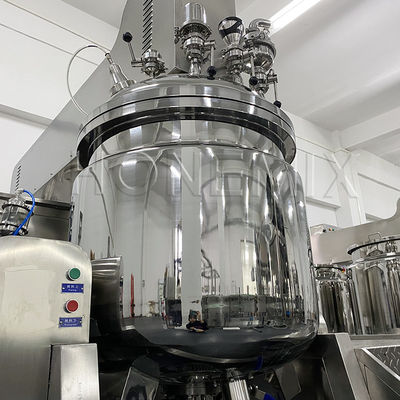 Isıtma Elektrik Emulsif Kozmetik Vakum Homogenizer Karıştırıcı