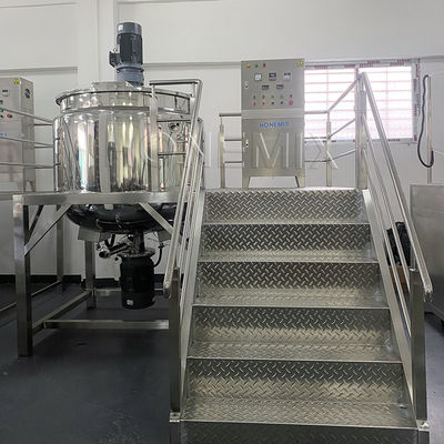 1000L deterjan sıvı karıştırma makinesi Elektrikli ısıtma homogenizer karıştırma makinesi