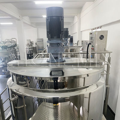 1000L deterjan sıvı karıştırma makinesi Elektrikli ısıtma homogenizer karıştırma makinesi