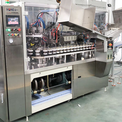 9KW boru doldurma ekipmanları Hızlı hızlı yumuşak boru doldurma ve mühürleme makinesi