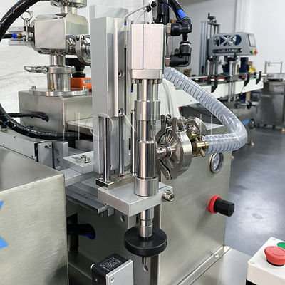 Tek nozzle el tüp dolgu 220V Plastik tüp mühürleyici makinesi