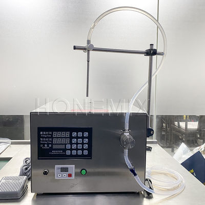 Güçlü Benchtop Sıvı Doldurma Makineleri Paslanmaz Çelik Yarım Otomatik