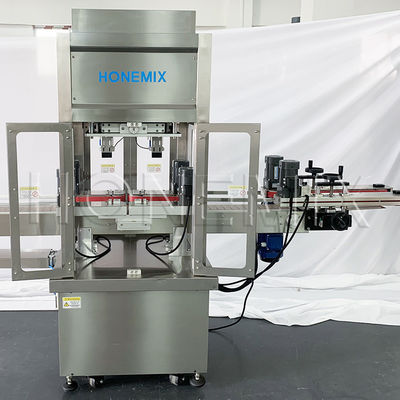 Otomatik Vücut Losyonları Doldurma Hatı Kapak Baskı Makine