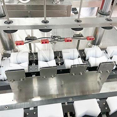 Özel Dört nozzle krem doldurma makinesi sıvı döngüsü doldurma hattı