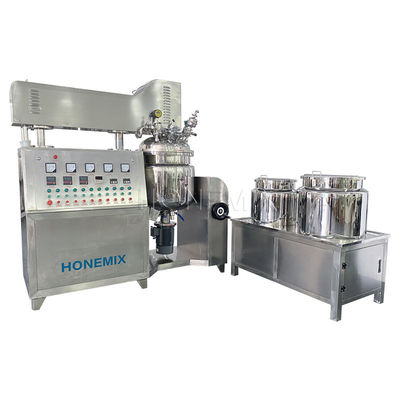 Vakum Homogenizer Emulsifier Mixer 4KW Body Cream Mixer Makine