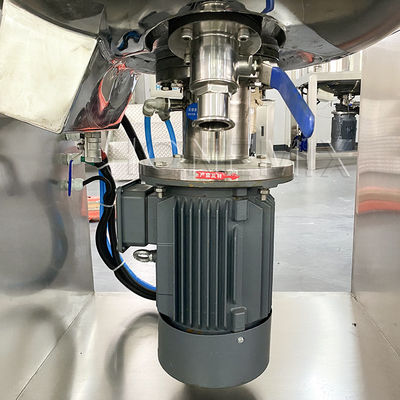 Vakum Homogenizer Emulsifier Mixer 4KW Body Cream Mixer Makine