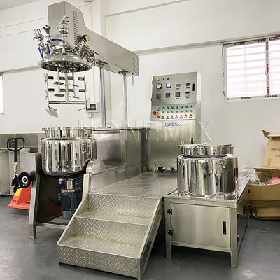 Çok yönlü Vakum Emulsifleştirme Karıştırıcı Makine Elektrikli Buhar Isıtma