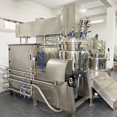 Çok yönlü Vakum Emulsifleştirme Karıştırıcı Makine Elektrikli Buhar Isıtma