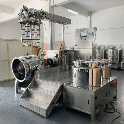 Özelleştirilmiş Vakum Emulsifleştirme Karıştırıcı Otomatik Gel Yapma Makinesi
