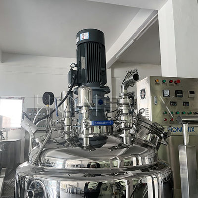 Şampuan pastası için vakum emülsifiye edici karıştırıcı homogenizer tankı