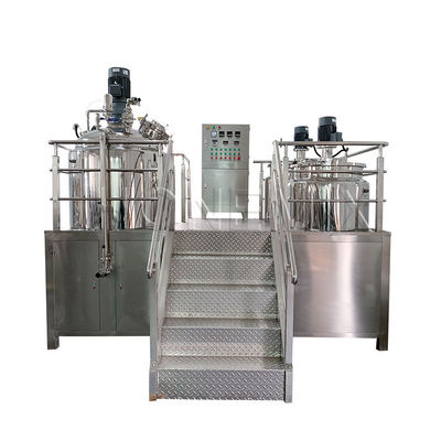 Vakum Saç Rengi Karıştırıcı Makine Homogenizasyon Emulsifikasyon Saç Boyası Karıştırıcı