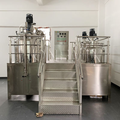 Vakum Saç Rengi Karıştırıcı Makine Homogenizasyon Emulsifikasyon Saç Boyası Karıştırıcı