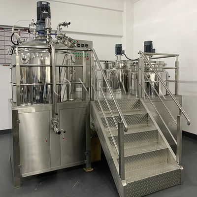 Vakum Saç Rengi Karıştırıcı Makine Homogenizasyon Emulsifikasyon Saç Boyası Karıştırıcı