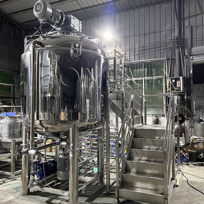 Vakum Kozmetik Krem Karıştırıcı Makine Homogenizer Emulsif Karıştırıcı