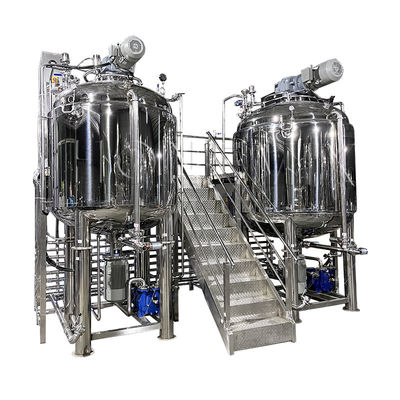 Sağlıklı Yüksek Kürük Emulsif Makinesi Serum Losyon Karıştırıcı Makine Kozmetik
