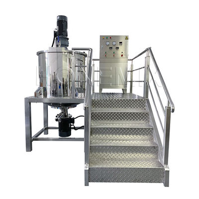 100L-5000L deterjan sıvı karıştırma makinesi Tek katmanlı homogenizer karıştırma makinesi