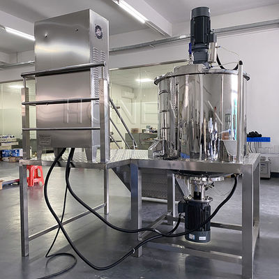 100L-5000L deterjan sıvı karıştırma makinesi Tek katmanlı homogenizer karıştırma makinesi