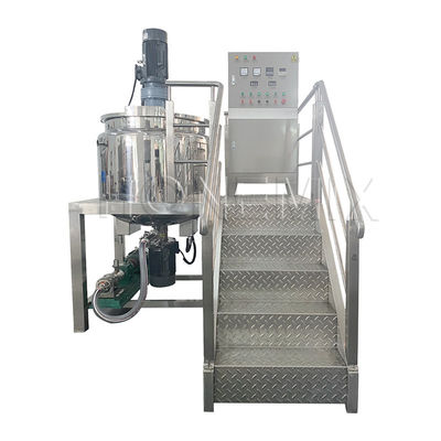 Küçük Sıvı Sabun Yapma Makinesi 300L Karıştırıcılı Şampuan Karıştırıcı Makinesi