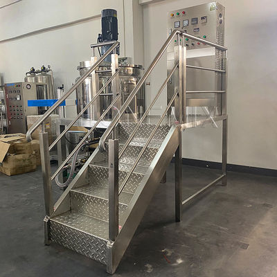 Küçük Sıvı Sabun Yapma Makinesi 300L Karıştırıcılı Şampuan Karıştırıcı Makinesi