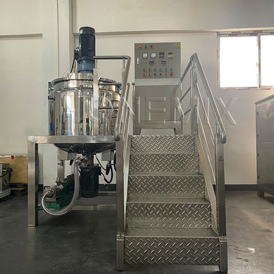 Küçük Sıvı Sabun Yapma Makinesi 300L Karıştırıcılı Şampuan Karıştırıcı Makinesi
