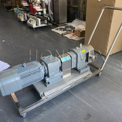 316 Paslanmaz Çelik Rotary Lobe Pompası 2.2KW / 4KW / 5.5KW Güç