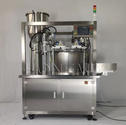1.5KW Otomatik Paketleme Makinesi İki Başlı Doldurma vida Kaplama Makinesi