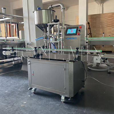 Otomatik Tek Başlı Krem Doldurma Makinesi 110V / 220V 50Hz Duş Gel Doldurucu için