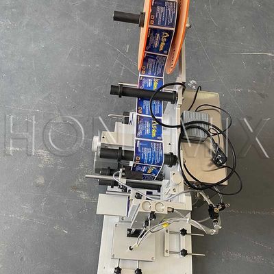 Yarı Otomatik Etiketleme Makinesi 100W Düz Şişe Etiket Uygulayıcı
