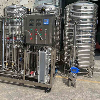 380V RO Su Arıtma Makinesi 500L Ters Osmoz Su Filtrasyon Sistemi