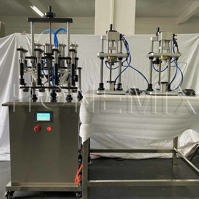Elektrikli Parfüm Yapma Makinesi Yarım Otomatik Parfüm Doldurma Lini