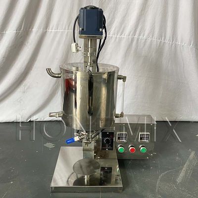 Küçük Masaüstü Otomatik Dudak Rengi Makinesi Isıtılmış Ceket Doldurma Makinesi