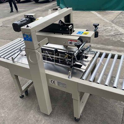220V / 50HZ Otomatik Paketleme Makinesi 12mm Karton Kutusu Dükkanı Yapıştırıcı Yapıştırıcı