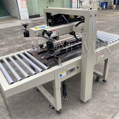 220V / 50HZ Otomatik Paketleme Makinesi 12mm Karton Kutusu Dükkanı Yapıştırıcı Yapıştırıcı