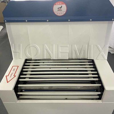 5KW Otomatik Paketleme Makinesi Isıtma Kızılötesi Ray Film Kısaltma Makinesi