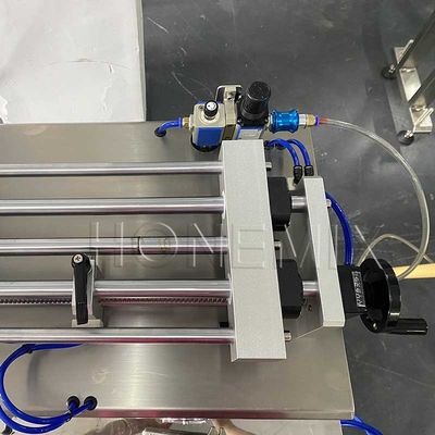 Kozmetik İki Başlı Doldurma Makinesi Piston Yatay Doldurma Makinesi CE