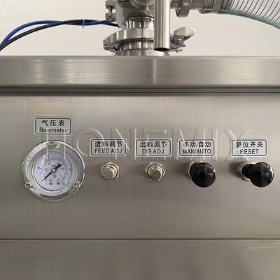 Dikey Piston Doldurma Makinesi Pnömatik Kontrol Krem Doldurucu Makine Güvenliği