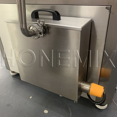 İki dolgu nozeline sahip otomatik ısıtmalı krem doldurma makinesi