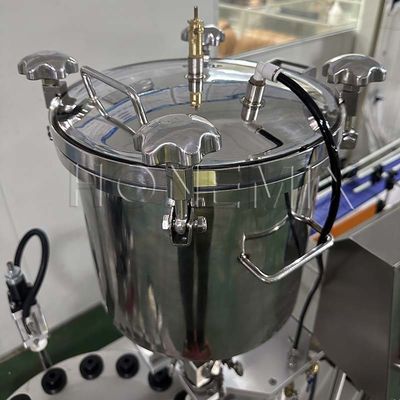 Dudak parlaklığı koruyucu için 220V döner miktarlı krem doldurma makinesi