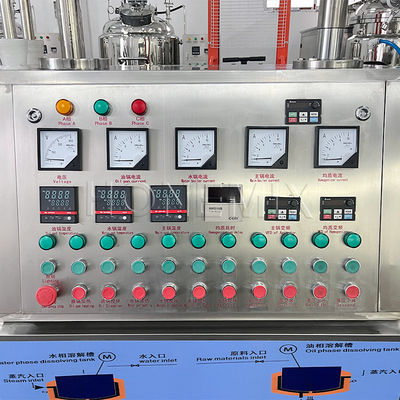 50L Vakum Emulsif Homogenizer Karıştırıcı Yağ Yapma Makinesi