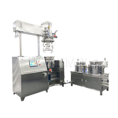 Otomatik Vakum Homogenizer Karıştırıcı Vakum Kozmetik Krem Yapma Makinesi