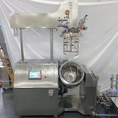 Otomatik Vakum Homogenizer Karıştırıcı Vakum Kozmetik Krem Yapma Makinesi