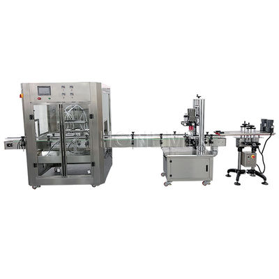 SS Otomatik Sıvı Şişe Doldurma Makinesi 50Hz Saç Yağı Doldurma Makinesi