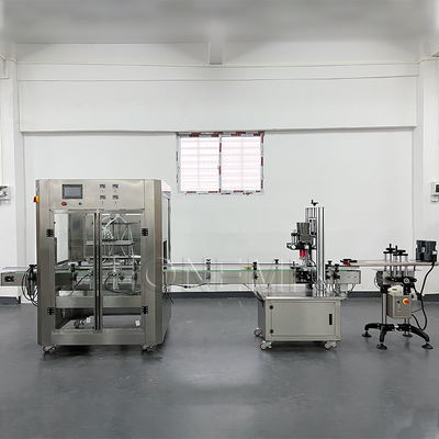 SS Otomatik Sıvı Şişe Doldurma Makinesi 50Hz Saç Yağı Doldurma Makinesi