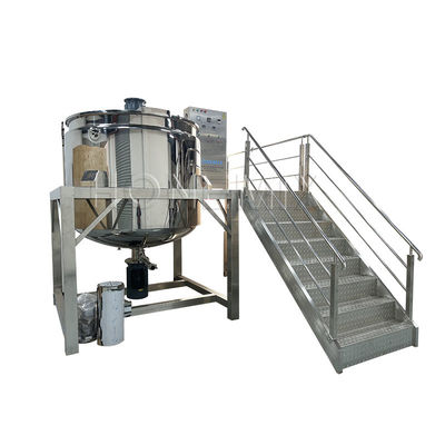 Duş jeli karıştırıcı 3000L homogenizer ceket ısıtma karıştırma tankı