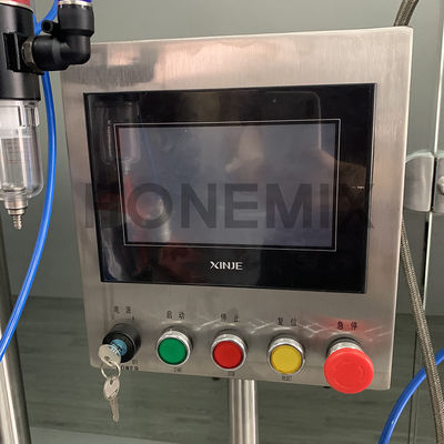 Yarı Otomatik Saç Gel Doldurucu Nemlendirici Spray Aerosol Doldurma Makinesi
