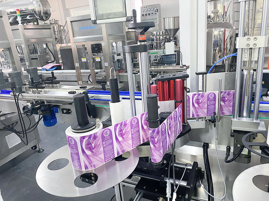 Otomatik vücut losyonu krem doldurma hattı kapağı baskı torna makinesi